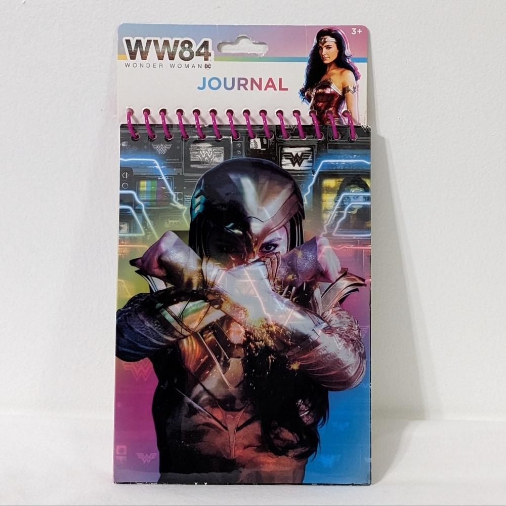 NWT WW84 Wonder Woman Spiral Journal Notepad